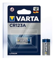 123 Numara Varta Cr123a Cr 123a Profesyonel Lithium Pil Batarya (Mavi)