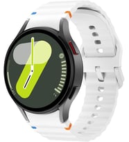 Huawei Watch GT 6/5/4 41mm -GT 5 Pro 42mm Üniversal Akıllı Saat 18mm Kordon Deko (Beyaz)