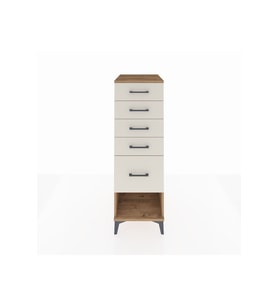 Kronos Dolap 5 Çekmeceli 44x59x134 Çam-Aytaşı