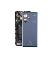 Xiaomi Redmi Note 13 Pro+ Plus Arka Kapak - Arka Pil Batarya Kapağı - 23090RA98C 23090RA98G Uyumlu (Siyah)