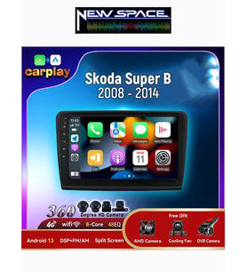 SKODA SÜPER B ANDROİD 8GB RAM 128GB ROM 8 ÇEKİRDEK CARPLAY MULTİMEDYA