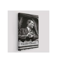Atatürk'ün Doğu Ekspresinde Fotoğrafı Duvar Tablosu-6222