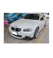 Bmw 3 Serisi E92 Ön Tampon Flap P.Ano Black Vakum 2007 - 2009 (Renksiz)
