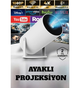 HDMI ve Full HD Teknolojili 160 ANSI Lümen Kablosuz Projeksiyon