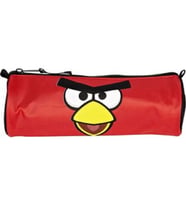 Angry Birds Lisanslı Kırmızı Tek Bölmeli Kalem Çantası , Kalemlik, Kalem Kutusu