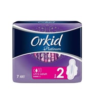 Orkid Platinum Hijyenik Ped Uzun Tekli Paket 7 Ped