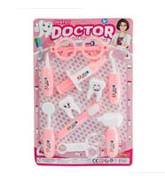 ERN-896 HEROES TOYS KARTELALI KIZ DİŞÇİ SETİ