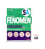 Fenomen Yayıncılık 2025-2026 5. Sınıf Paragraf Soru Bankası A Seviyesi %100 Başarı İçin Yeni Müfredat (Çok Renkli)