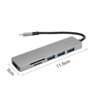 Airsky Hc74C 6 İn 1 Hdmı Çevirici