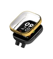 Xiaomi Redmi Watch 3 Uyumlu 360 Derece Korumalı Kasa ve Ekran Koruyucu Zore Watch Gard 30 (Gold)