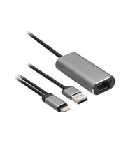 MF Product Shift 0494 Lightning to Ethernet Dönüştürücü Gri