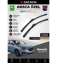 Renault Symbol Ön Cam Silecek Seti 2013-2015 Premium Araca Özel 53-50 Cm A+ Kalite