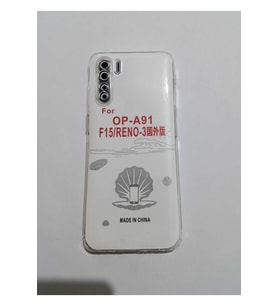Oppo Reno 3 / Oppo A 91 / F 15 Şeffaf Telefon Kılıf Modeli