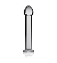 Lovetoy Glass Romance  Ve Vajinal Kullanıma Uygun 18 Cm Cam Dildo
