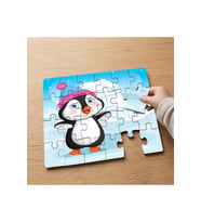 Sevimli Yavru Penguen Tasarımlı 24 Parça Ahşap Çocuk Puzzle MPK0184