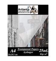 Aydınger Kağıdı A4 83 gr 25'li Eskiz Kağıdı 1 Paket (Krem)