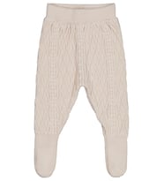 Civil Baby Patikli Örgülü Triko 3-12 Ay Eşofman Altı - Bej (Taş)