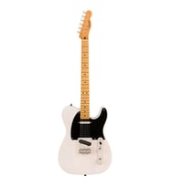Squier 0374030501 Classic Vibe '50s Telecaster Elektro Gitar (White Blonde) Akçaağaç Klavye Beyaz Yarı Saydam Cila ve Pirinç Saddle