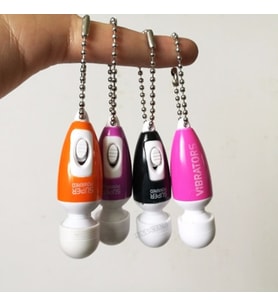 Powered 6 Cm Mini Vibratör Mastürbatör Anahtarlık Vibratör