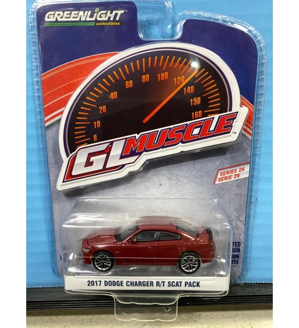 Greenlight 2017 Dodge Charger R/T Scat Pack 1/64 Model Araba