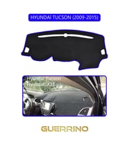 HYUNDAİ TUCSON 2009-2015TORPİDO KORUMA HALISI MAVİ KENAR