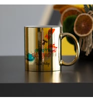 Graphic Designer Gold Kupa Bardak 002