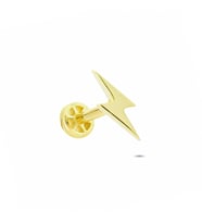Glorria Altın Şimşek Tragus Piercing
