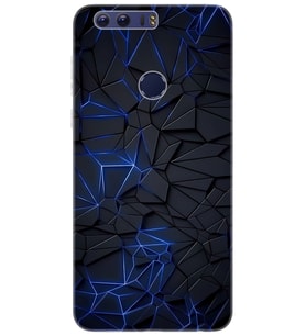Honor 8 (FRD-L14/L19) Uyumlu Kılıf Desen Baskılı Silikon Karmaşık Design STK:1874