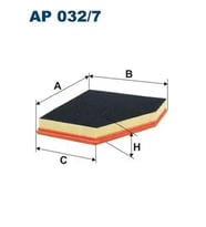 FILTRON AP0327 Hava Filtresi 13717793647