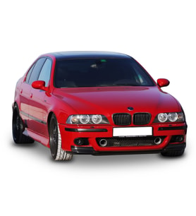Bmw 5 Serisi E39 (1995 - 2004)  Uyumlu M5 Ön Tampon Flap Ek (plastik)