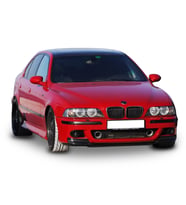 Bmw 5 Serisi E39 (1995 - 2004)  Uyumlu M5 Ön Tampon Flap Ek (plastik)