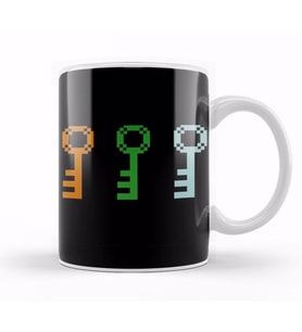 Ready Player One Three Keys Kupa Bardak Porselen