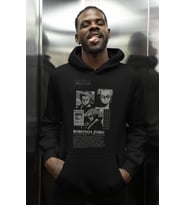 Vintage Tasarım Roronoa Zoro Baskılı Unisex Oversize One Piece Anime Karakter Hoodie