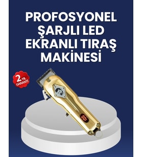 Ergonomik Tasarımlı, Hafif Ve Taşınabilir Profesyonel Tıraş Makinesi