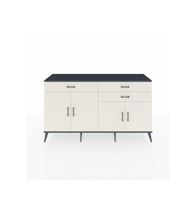 Hyperion Konsol 2 Raflı 3 Çekmeceli 4 Kapaklı 176x44x99 Antrasit-Aytaşı