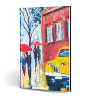 Creamona Nice Dokulu Mini Defter Çizgili (Yağmur)