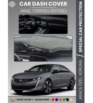 PEUGEOT 508 (2018-2024) Torpido Örtüsü Ön Göğüs Koruma Torpido Koruma Birebir Uyum Kaymaz Özel Kesim