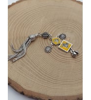 Gümüş Kaplama Alpaka Tesbih Püskülü (62464)