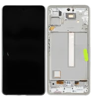 Samsung Galaxy A53 -5G Uyumlu Lcd Ekran Dokunmatik Servis ÇITALI BEYAZ