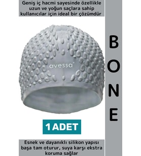 #Bone Su Sızdırmaz Esnek Yumuşak Silikon Havuz Deniz Yüzme Kulağa Su Geçirmez Büyük Beden Saç Bonesi