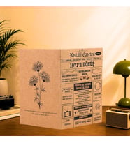 1971 Kraft Kutlama Kartı - Doğum Günü Kartı - Yıl Dönümü Kartı - Nostalji Gazetesi