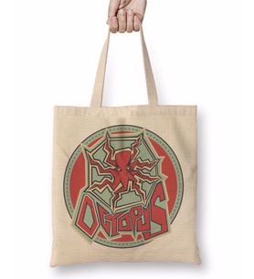 Octopus Bez Çanta Uzun Saplı