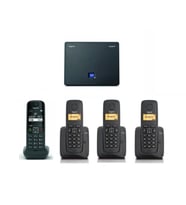 Gigaset AS690 IP 4 Dahili Dect Telsiz Kablosuz Telefon Santrali