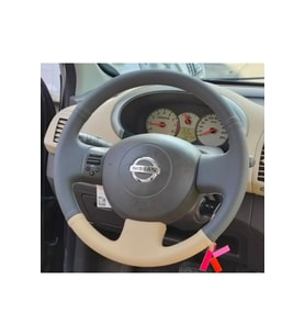 Nissan Micra Orjinal Kaplama Deri Direksiyon Kilifi