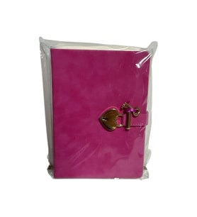 VICTORIA'S JOURNALS 1241-1905 HUSH HUSH KİLİTLİ 13x18cm 80gr.160YP.ÇİZGİLİ DEFTER - FUŞYA