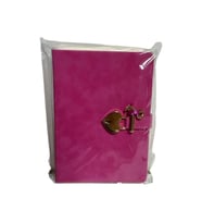 VICTORIA'S JOURNALS 1241-1905 HUSH HUSH KİLİTLİ 13x18cm 80gr.160YP.ÇİZGİLİ DEFTER - FUŞYA