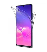 Samsung Galaxy S10 Lite Çift Taraflı Silikon Kılıf Şeffaf