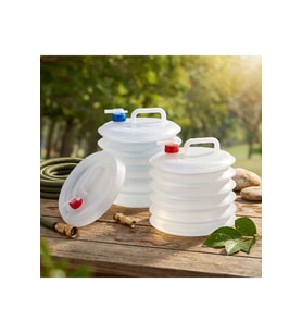 Musluklu Akordiyon Katlanır Su Bidonu 10 Litre