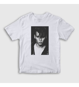 Presmono Unisex Çocuk Beyaz Young V2 Johnny Depp T-Shirt 354957tt (Beyaz)