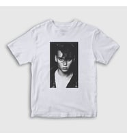 Presmono Unisex Çocuk Beyaz Young V2 Johnny Depp T-Shirt 354957tt (Beyaz)